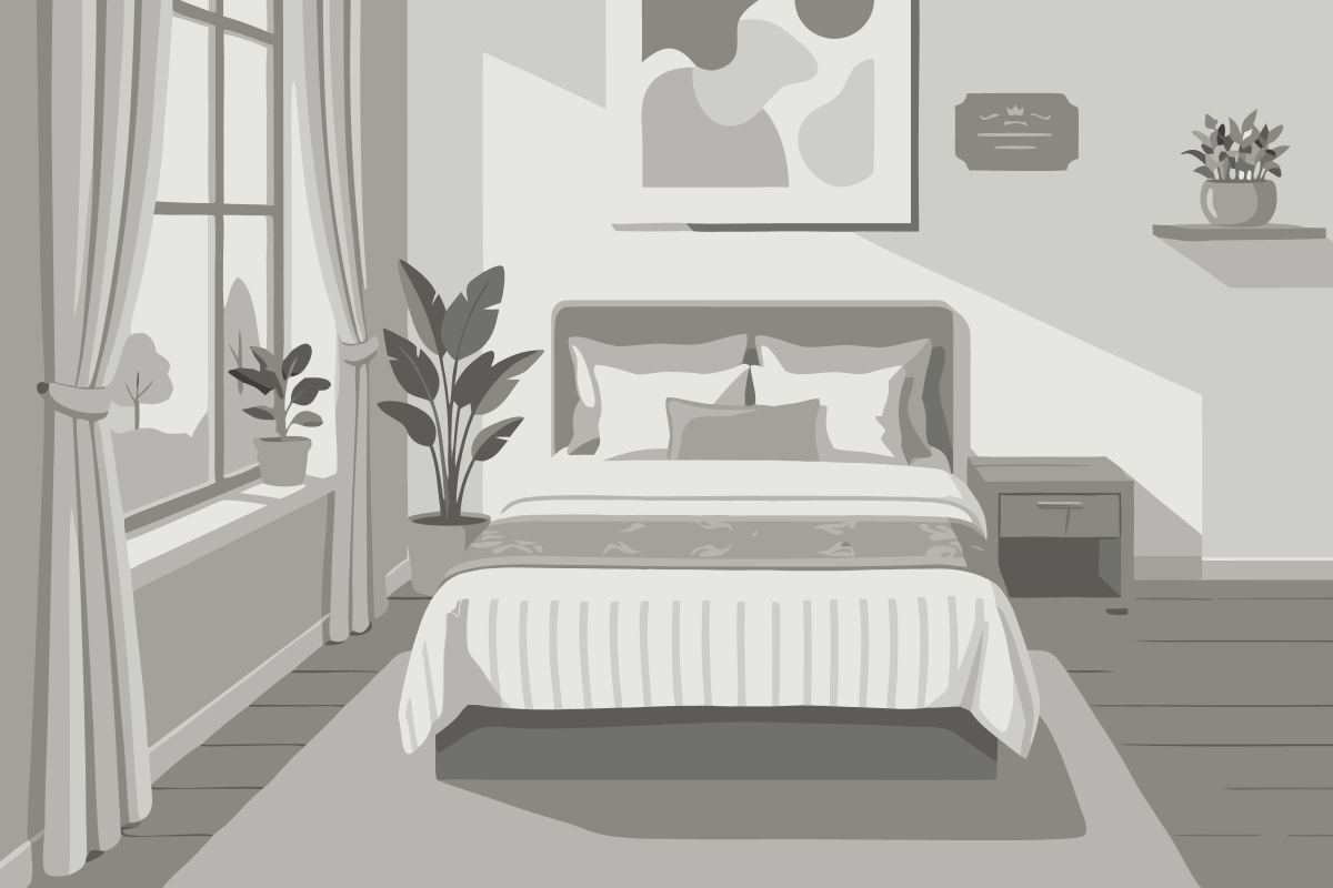 Moxy Queen Room with One Queen Bed - Upper Floor